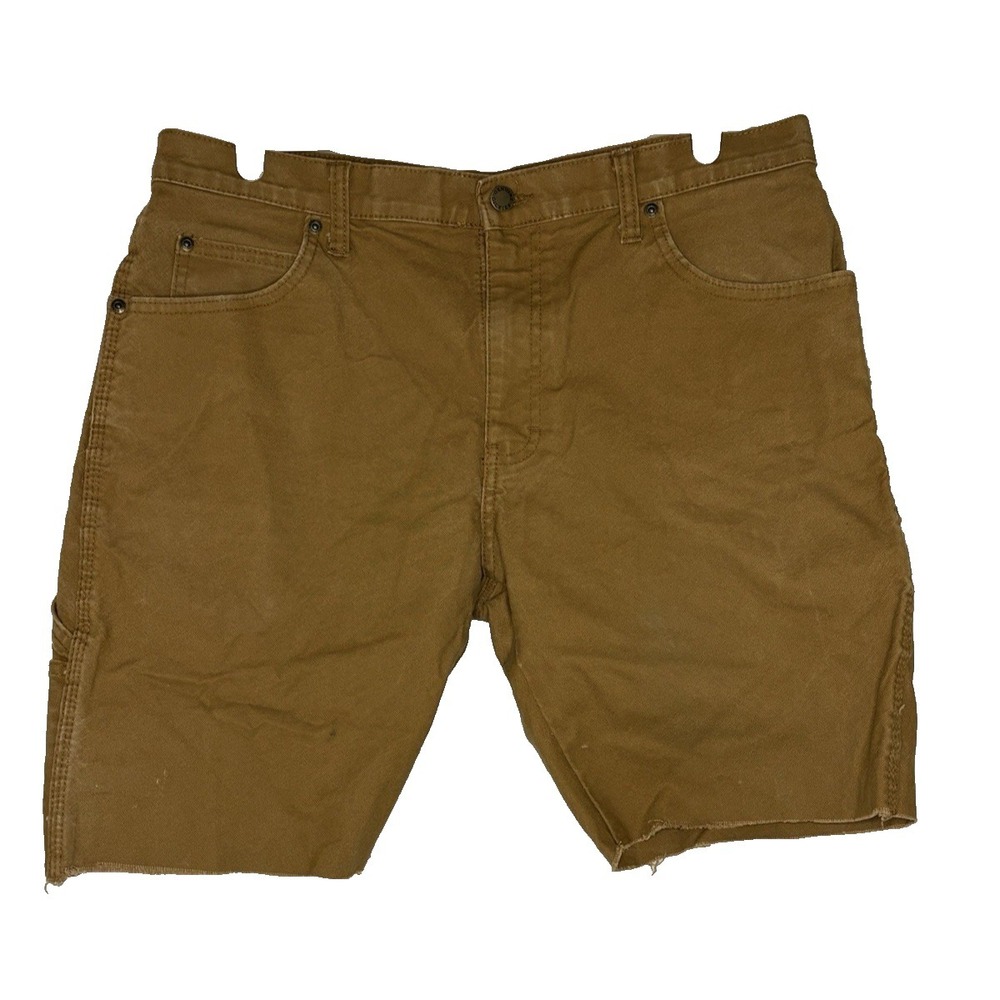 Dickies Shorts Mens 38 X 11‎ Brown Stretch Duck Canvas Flat Workwear Outdoors